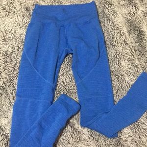 Blue alphalete revival leggings